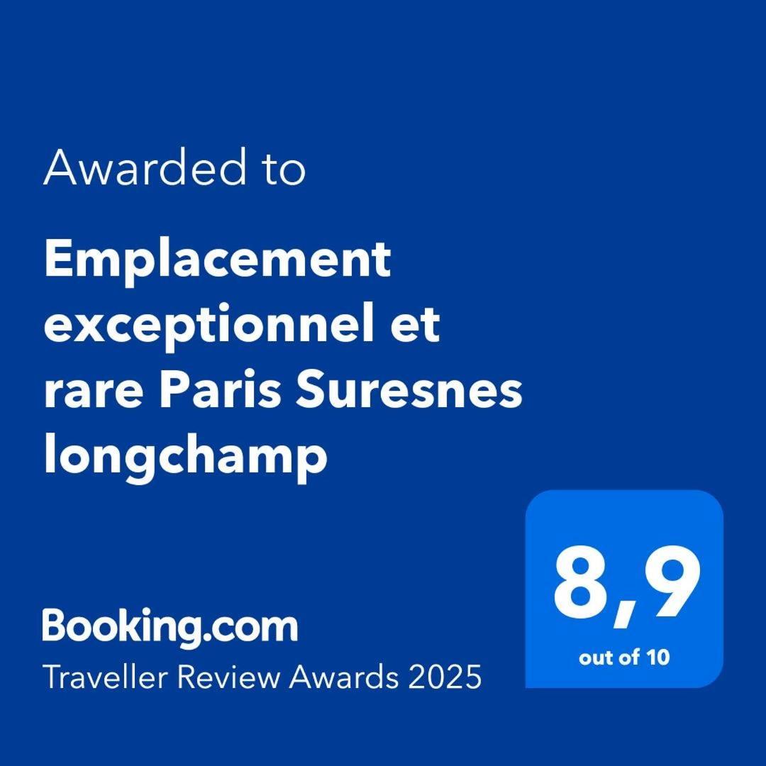 Emplacement Exceptionnel Et Rare Paris Suresnes Longchamp Eksteriør billede